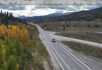 CO 9 MP 072.75 NB : 1.8 miles N of 5th St in Alma — Looking South