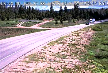 Hwy 40 Near Rabbit Ears Pass — East
