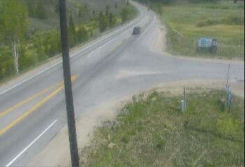 US 40 MP 219.05 EB at Red Dirt Hill CR 53 — Looking East road camera