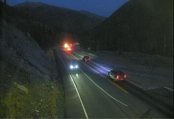 US 40 MP 248.85 WB at Berthoud Falls — Looking East road camera