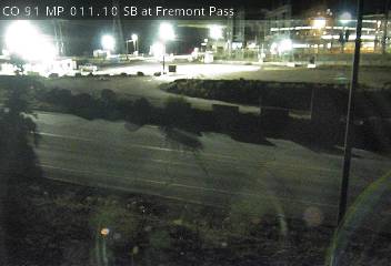 CO 91 MP 011.10 SB at Fremont Pass — Looking at Road Surface