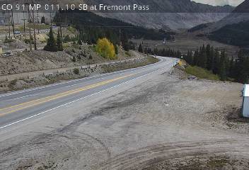 CO 91 MP 011.10 SB at Fremont Pass — Looking South