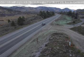 CO 135 MP 026.85 SB : 0.5 miles S of Red Lady Ave in Crested Butte — Looking South road camera