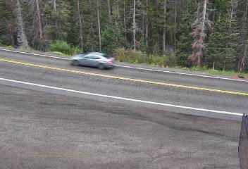 US 550 MP 087.95 NB : 2.2 miles N of Ironton Red Mountain Pass — Looking at Road Surface road camera