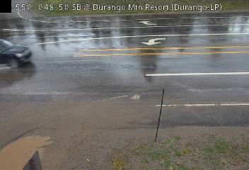 US 550 MP 048.60 SB : 0.6 miles S of Purgatory Blvd — Looking at Roadway road camera