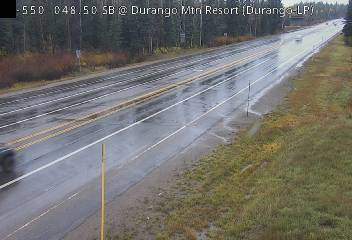 Purgatory camera, US 550 · Coal Bank approach · looking south