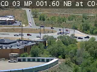 CO-3 & CO 3 traffic camera, view north, Durango, Colorado