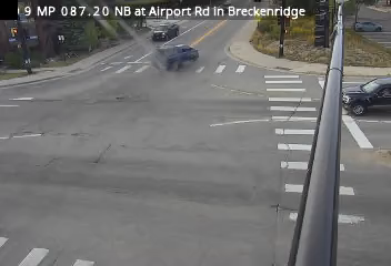 CO 9 MP 087.20 NB at Airport Rd in Breckenridge road camera