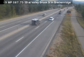CO 9 MP 087.75 SB at Valley Brook St in Breckenridge road camera