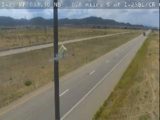 I-25 & I-25BL traffic camera, view north, Lynn