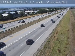 I-25 traffic camera, Loveland