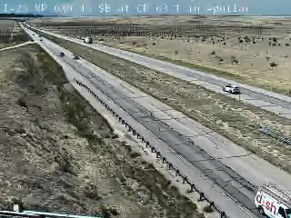 I-25 & CR 63.1 traffic camera, view south, Ludlow, Colorado