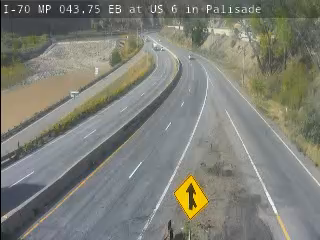 I-70 MP 043.75 EB at US 6 in Palisade road camera