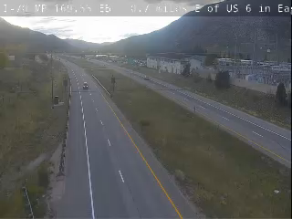 I-70 MP 169.55 EB : 0.9 miles E of US 6 in Eagle road camera