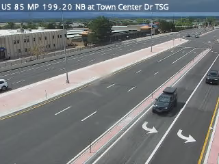 US-85 & Town Center Dr traffic camera, view north, Littleton, Colorado