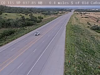 CO 115 MP 037.85 NB : 0.4 miles S of Old Canon City Rd