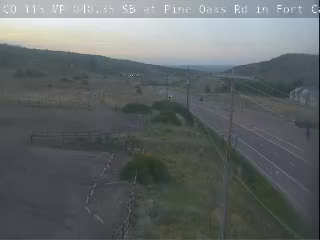 CO 115 MP 040.35 SB at Pine Oaks Rd in Fort Carson