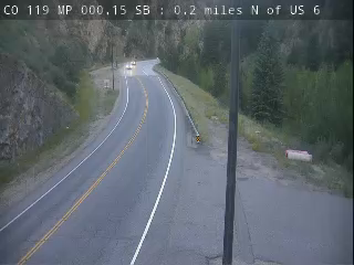 CO 119 MP 000.15 SB : 0.2 miles N of US 6