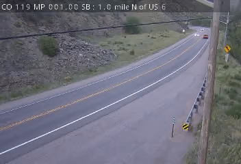 CO 119 MP 001.00 SB : 1.0 mile N of US 6