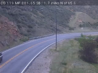 CO 119 MP 001.65 SB : 1.7 miles N of US 6