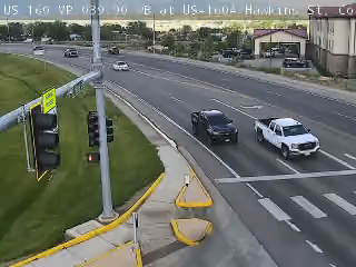 US-160 & US-160A traffic camera, view west, Cortez