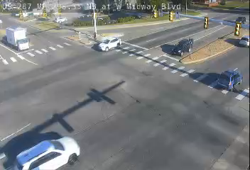 US-287 Highway Webcam at W Midway Blvd in Broomfield, Colorado, milepost 298.35