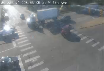 US-287 Highway Webcam at W 6th Ave in Broomfield, Colorado, milepost 298.65