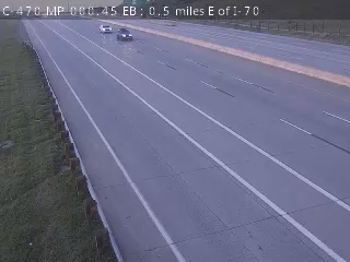 C-470 MP 000.45 EB : 0.5 miles E of I-70