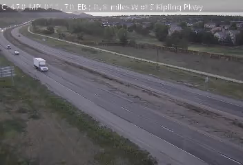 C-470 MP 011.70 EB : 0.8 miles W of S Kipling Pkwy