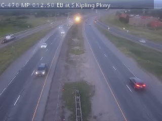 C-470 MP 012.50 EB at S Kipling Pkwy