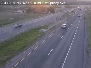 C-470 MP 006.95 WB : 0.8 miles E of Quincy Ave