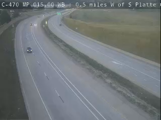 C-470 MP 015.00 WB : 0.5 miles W of S Platte Canyon Rd/CO 75