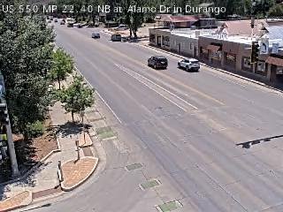 US-550 & Alamo Dr traffic camera, view north, Durango, Colorado